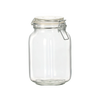 GLASS JAR WITH IRON CLIPS AND SILICON PAD