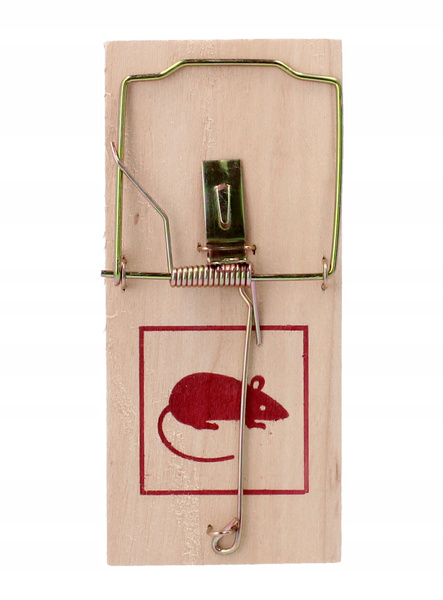 Mouse / Rat Trap WOOD 17.5 x 8 CM pack=40 pcs