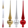 CHRISTMAS TREE SPIKE 30 CM RED/GOLD/SILVER