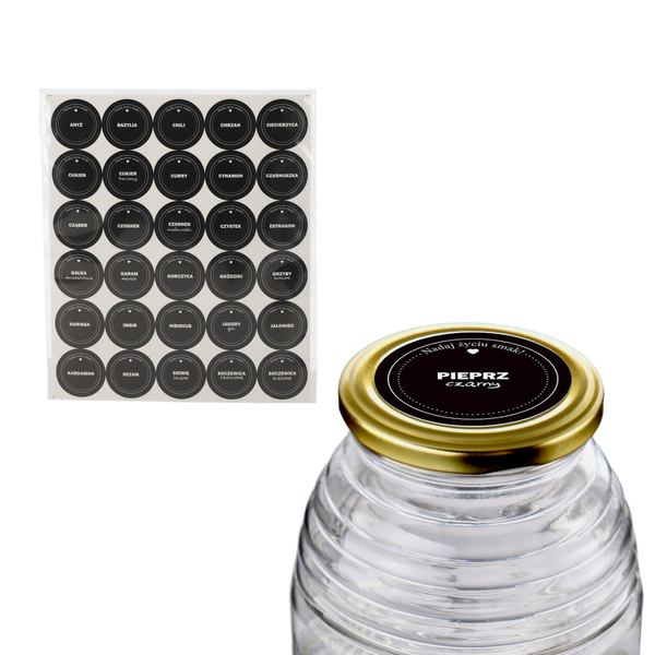 SET OF 120 SPICE LABELS