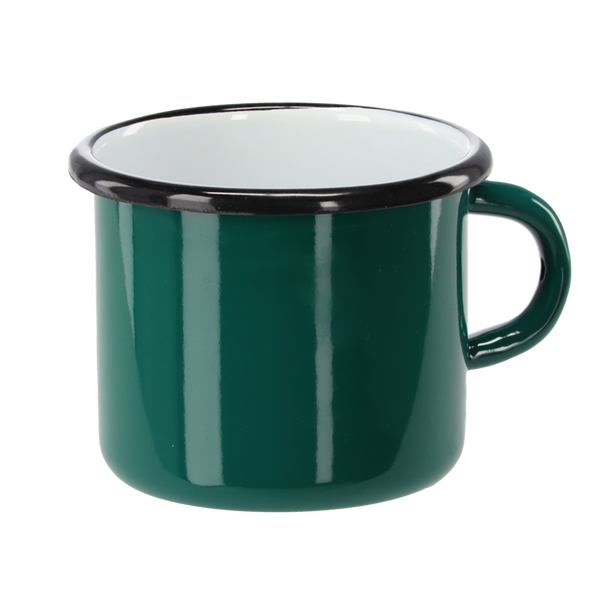 KUBEK EMALIOWANY 0,5 L 8 CM TURKUS *3080