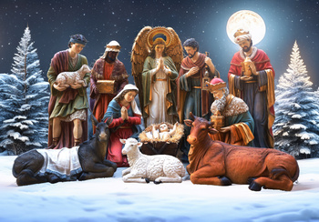 KPL. FIGÚR BOŽÍHO NARODENIA 11 EL. 203 CM *8919