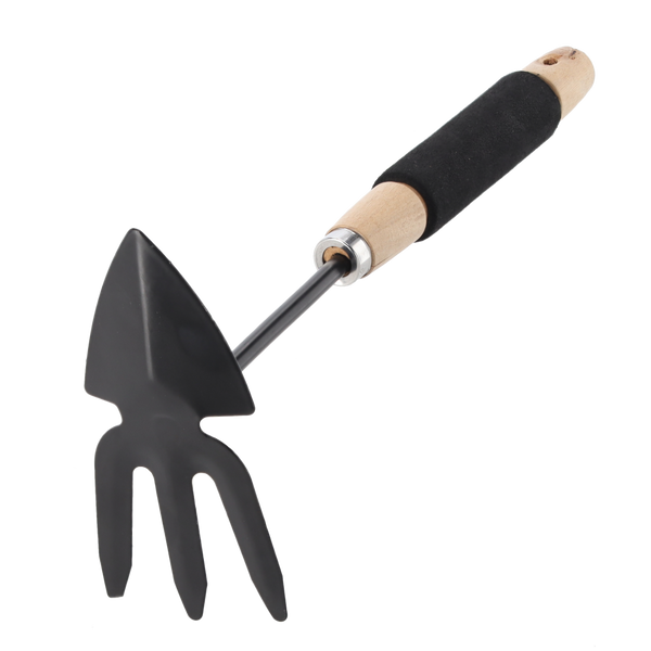 ZESTAW NARZĘDZI OGRODNICZYCH (ŁOPATKA, WIDEŁKI, MOTYCZKA)