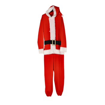 Costum de Moș Crăciun 1-pieței mărimea XL *6804