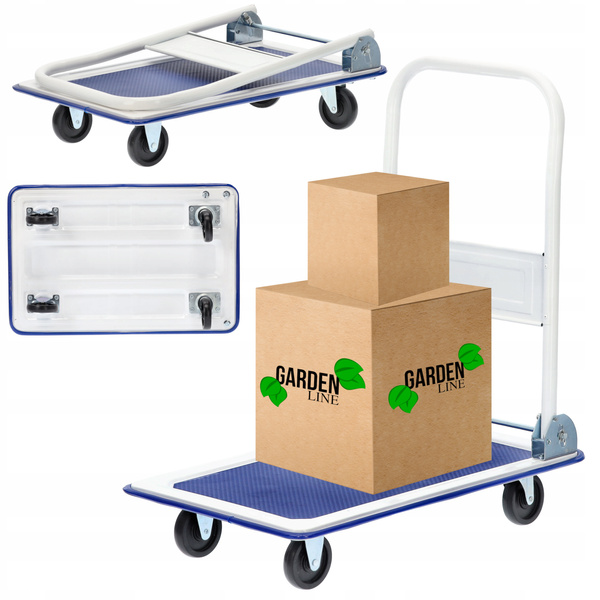 WÓZEK PLATFORMOWY 73 x 47 x 83 cm UDŹWIG: 150 KG *2804