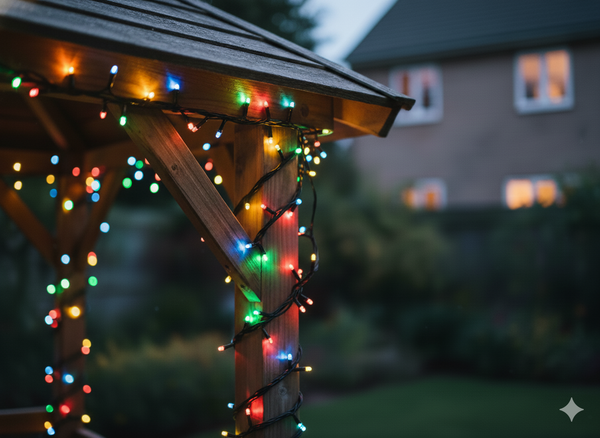 LED SOLAR CHRISTMAS TREE LIGHTS 100L MULTICOLOR