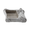 BOOK WITH ANGEL CEMENT POT - GREY 25 X 18,5 X 9,5 CM