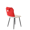 CHRISTMAS CHAIR COVER - SNOWFLAKES MIX DESIGNS