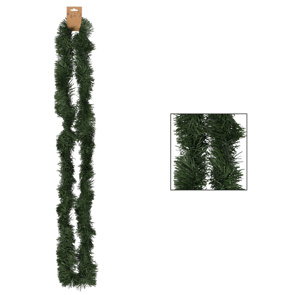 CHRISTMAS TREE CHAIN 2M GREEN