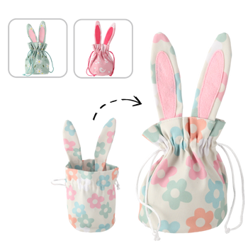 COSULEȚ DE PAȘTE 15,5 x 26 CM CU URECHI DE IEPURE MIX 3 MODELE *9038