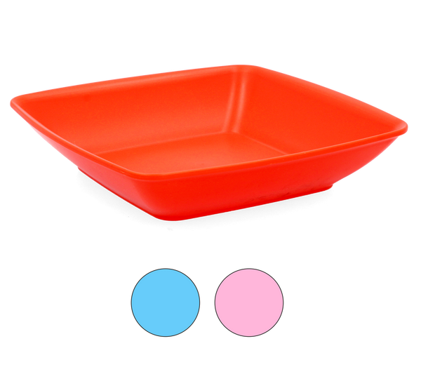 Hlboký štvorcový tanier 17,5 cm *7314