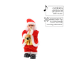 SANTA CLAUS WITH SAX - PLAYING 30,5 CM