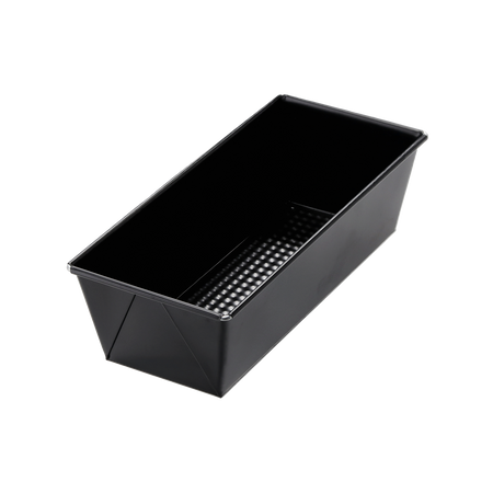 Plechová forma 25x11x7,5cm s ochrannou vrstvou non-stick čierna*1630