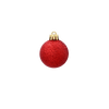 SET OF 19 BAUBLES RED/GOLD/SILVER