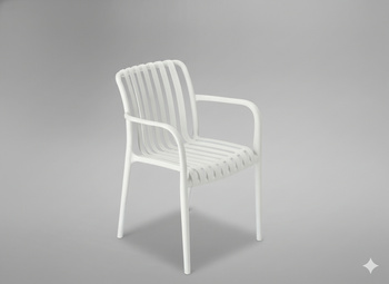 GARDEN CHAIR WHITE