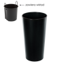 DONICZKA LILIA 250 MM Z WKŁADEM – CZARNY*45365