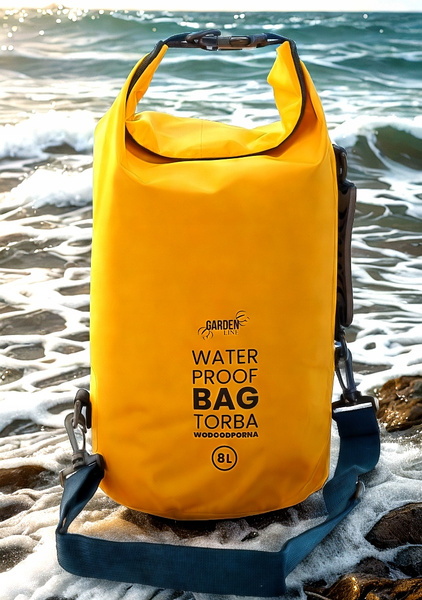 WODOODPORNY WOREK/TORBA Z UCHWYTEM 8L 18 x 18 x 47 CM *3452