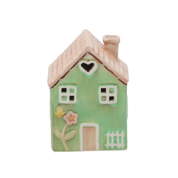 CERAMIC HOUSE WITH LED