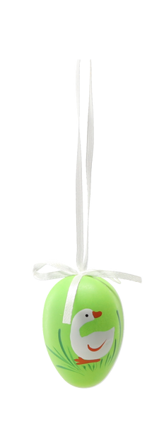 KPL. 6 VEĽKONOČNÝCH VAJÍČOK 6 CM S MOTÍVOM ZVIERATKÁ MIX VZOROV TRUBICA *9427