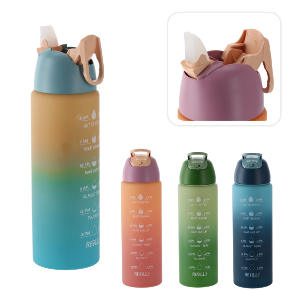 BUTELKA 700 ML NA WODĘ MIX KOLOR *6386