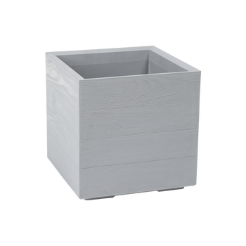 KWIETNIK KARO 400X400MM DESKA RECYCLED SZARY*78916