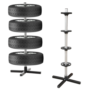 STOJAK NA OPONY UDŹWIG DO 100 KG 45 x 45 x 105 CM *5202
