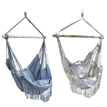 HAMMOCK - SWING - BRAZILIAN HANGING CHAIR BOHO 130X100X100 CM