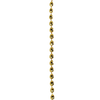 GARLAND 2.7 M BEADS 5 MM RED/GOLD/SILVER
