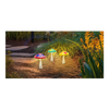 LAMPA SOLARNA FUNNY GRZYBEK 11,5 x 11,5 x 27 CM MIX KOLORÓW disp=12szt *6070