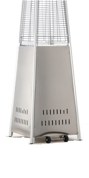 KOVOVÝ ŠTVORCOVÝ SLNEČNÍK Z NEREZOVEJ OCELI 227 CM *6363