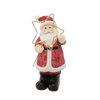 FIGURKA BOŽONAR. - STOJACI MIKULÁŠ S LED HVIEZDOU 12 x 10 x 23 CM balenie=4 ks *5364
