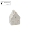 FIGURINE OF THE NATIVITY - CERAMIC HOUSE 9.7 X 6.8 X 14.2 CM LED pack=2pcs