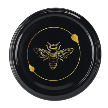 VÍČKO fi82 6z ZLATA VČELA KART. 660 KS CHOMIK/3193/