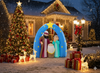 INFLATABLE NATIVITY SCENE LED 180 CM