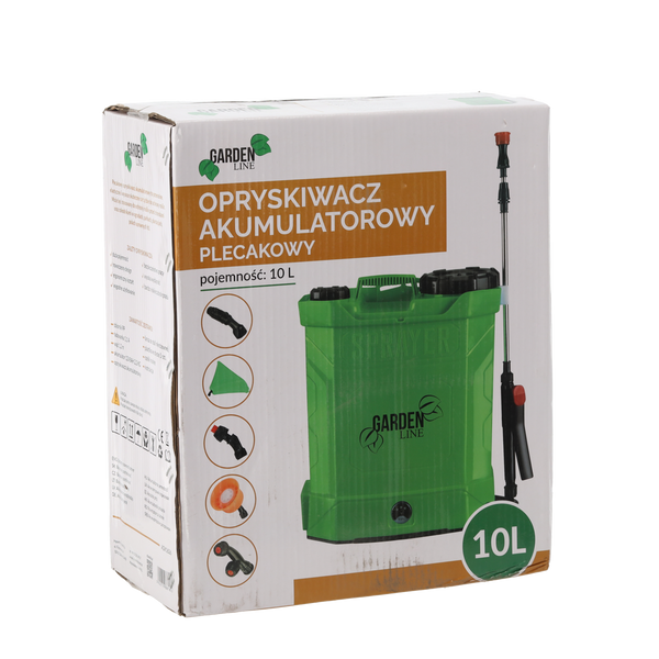 OPRYSKIWACZ AKUMULATOROWY PLECAKOWY 10 L