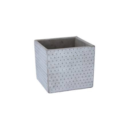 Cement cover for pot 15 x 15 x 13 CM Gray