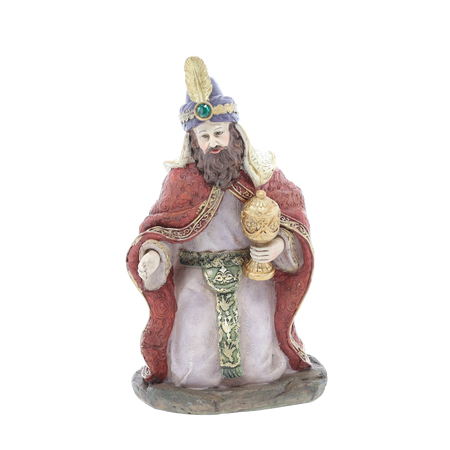 Set de 12 figurine de Crăciun de până la 32 cm din poliester *2485
