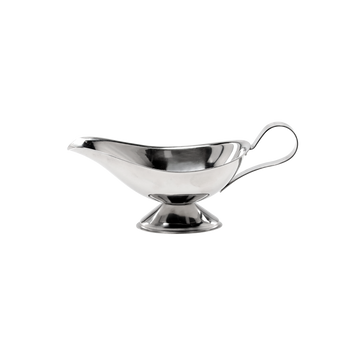 STAINLESS STEEL SAUCE BOAT 17X6,5 CM