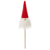 CHRISTMAS GNOME ON A STICK 7 x 3 x 24 CM MIX COLORS