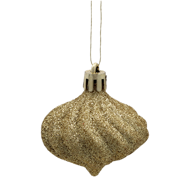 24 CHRISTMAS ORNAMENTS - MIX