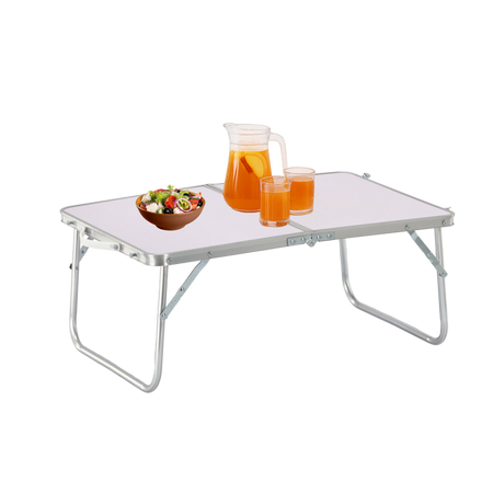 Skládací turistický stolek bílý 60x40x26,5 cm *3217