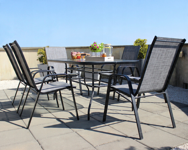 RECTANGULAR GARDEN TABLE 150 X 90 X 70 CM