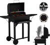 CHARCOAL GRILL WITH COVER GRATE AND WHEELS