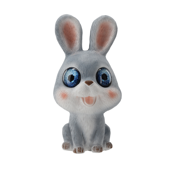 ZAHRADNÍ FIGURKA - LED KRÁLÍK 17,5 x 17 x 34,5 CM *0265