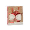 CHRISTMAS GIFT BAG CHRISTMAS FIGURES 26 x 32 x 10 CM