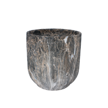 CERAMIC PLANT POT COVER 29 X 11,5 X 11,5 CM MARBLE EFFECT