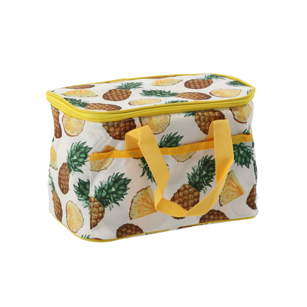 TERMOSKA TAŠKA 25 x 17 x 17 CM 6L KUFŘÍK MIX 2 VZOROV S DVOMA CHLAĎACÍMI VLOŽKAMI *9264