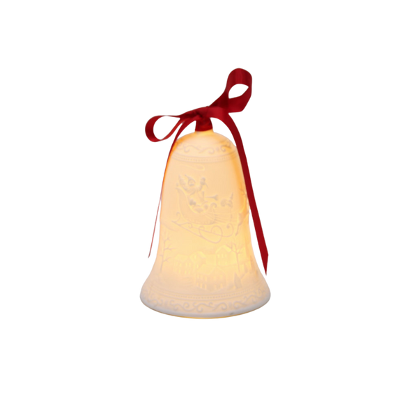DECORAȚIUNE DE CRĂCIUN - CLOPOT CERAMIC LED *1181