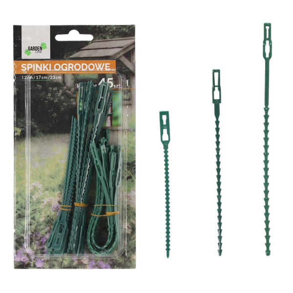 KPL. 45 SPINEK OGRODOWYCH 13 cm / 17 cm / 23 CM *2606