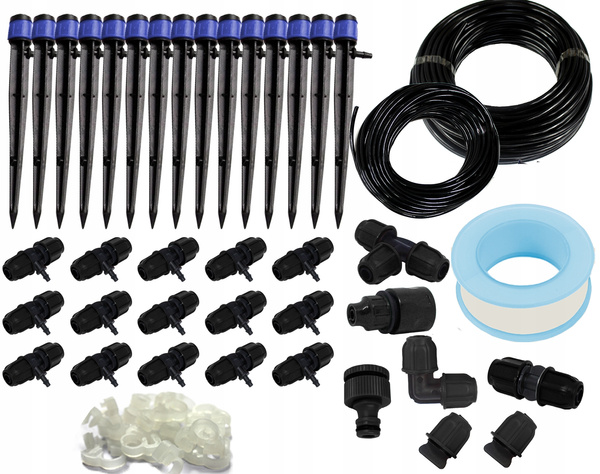 KIT DE IRIGARE PE CREEPERS CU 15 BUCAȚI SPRAYERE